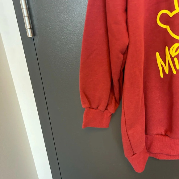 The Nan Da Mickey Mouse sweatshirt oversized M with shorter sleeves good conditi - Picture 3 of 11